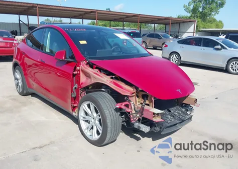 2023 Tesla Model Y Awd/Long Range Dual Motor All-Wheel Drive из США, поврежденный, VIN 7SAYGAEEXPF830119
